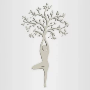 Yoga l'arbre de vie, photo réaliste
